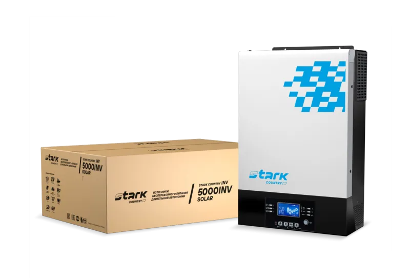 Stark Country 5000INV SOLAR ИБП (5000 ВА/5000 Вт) АКБ 48В  Батареи в комплект не входят