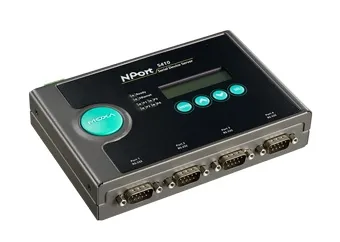 MOXA NPort 5410 4-портовый асинхронный сервер RS-232 в Ethernet