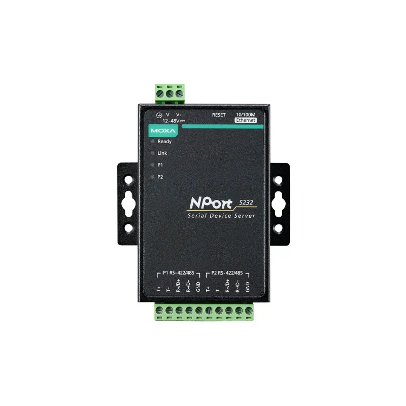 MOXA NPort 5232 2-портовый асинхронный сервер RS-422/485 в Ethernet