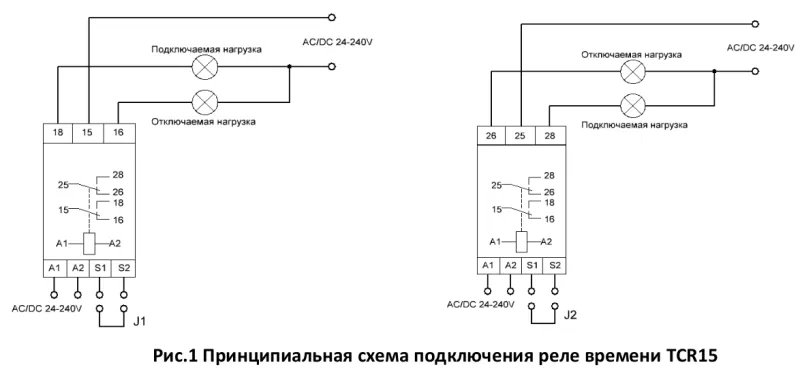 Реле времени циклическое  TCR15 (Приборэнерго)