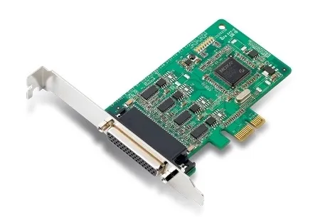 MOXA CP-114EL-DB9M 4-портовая низкопрофильная плата RS-232/422/485 для шины PCI Express с разъемами DB9
