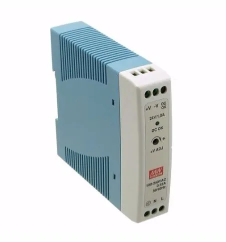 MDR-20-24 Mean Well Блок питания (AC/DC, монтаж DIN-рейку, 24В, 1А)