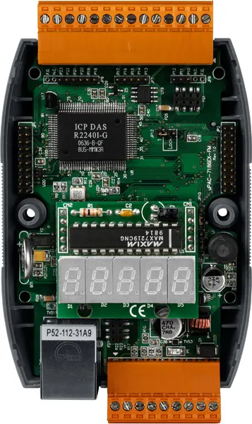 ICP-CON uPAC-7186EX-G  Программируемый компактный контроллер c LAN-интерфейсом и слотом для мезонинного модуля