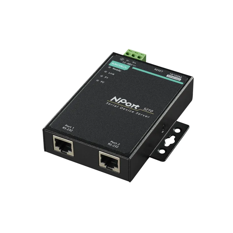 MOXA NPort 5210 2-портовый асинхронный сервер RS-232 в Ethernet