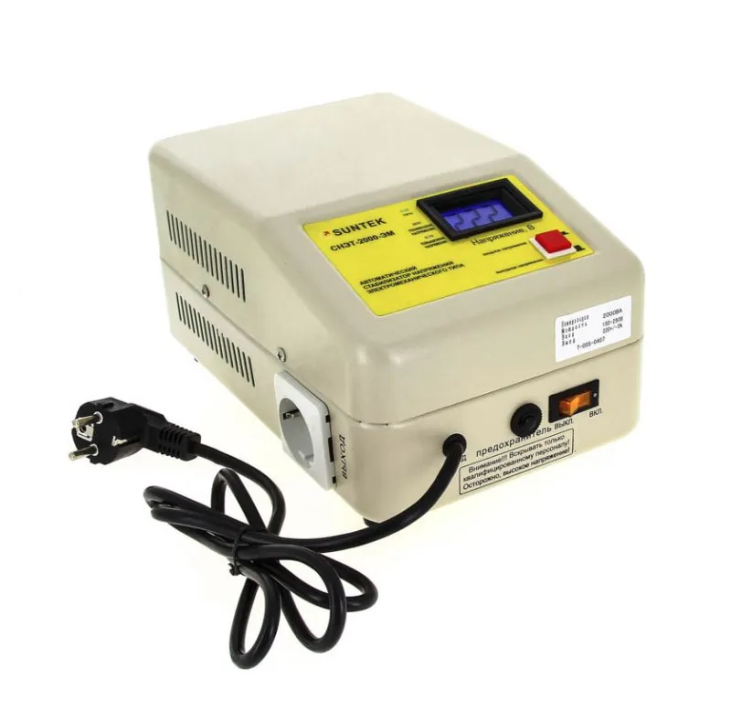 SUNTEK ЭМ 2000 ВА, 120-285В Стабилизатор напряжения электромеханический