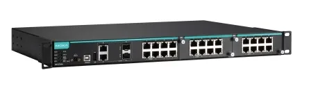 MOXA IKS-6726A-2GTXSFP-HV-T Шасси коммутатора 2 уровня, до 26 портов, c 2 x 10/100/1000BaseTX/SFP (Combo), с 1 изолированным источником питания (88-300 В пост. или 85-264 В перем.)