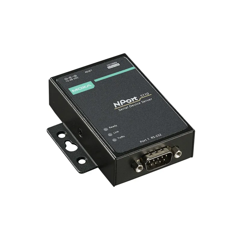 MOXA NPort 5110 1-портовый асинхронный сервер RS-232 в Ethernet