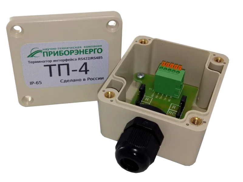 Терминатор интерфейса RS 422/485 ТП-4 IP65 (Приборэнерго)