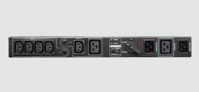 Модуль сервисного байпаса c PDU, IEC C19x1, IEC C13x5, для ИБП 1-3 кВА