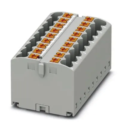 3273308 Распределительный блок  PTFIX 18X2,5 GY (0,14 мм² - 4 мм², 450V, 24A)
