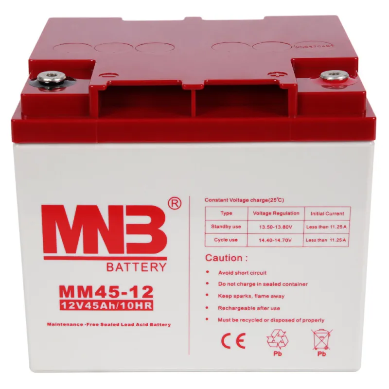 MNB MM 45-12 Аккумуляторная батарея 12V 45 Ah