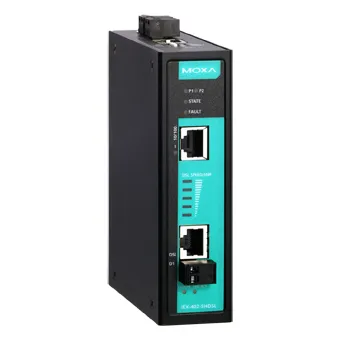 MOXA IEX-402-SHDSL-T SHDSL-удлинитель Ethernet, расстояние до 8 км, с расширенным диапазоном температур