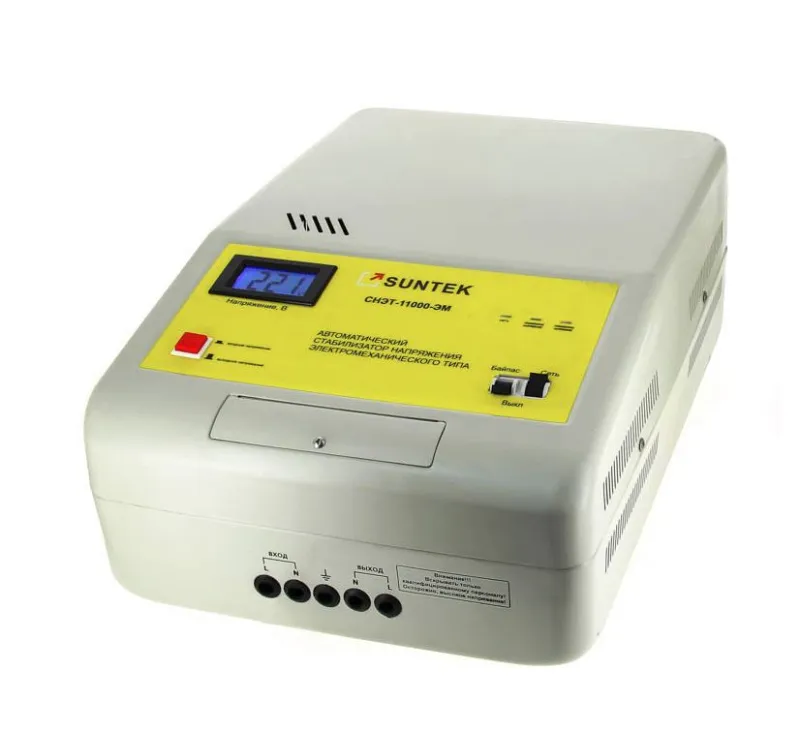 SUNTEK ЭМ 11000 ВА,120-285В Стабилизатор напряжения электромеханический