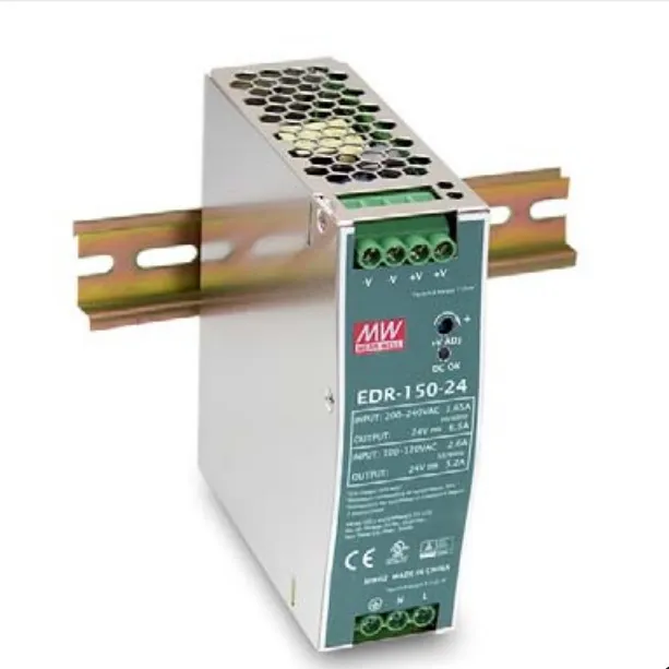 EDR-150-24 Mean Well Блок питания (AC/DC, монтаж DIN-рейку, 24В,6.5А,156Вт)