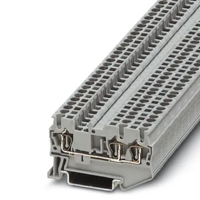 3031241 ST 2,5-TWIN Проходная клемма, 800В, 24A, cечение: 0,08 мм² - 4 мм²