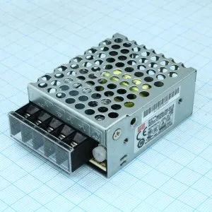 RS-15-15  Mean Well Блок питания (AC/DC,15В, 1А, 15Вт)