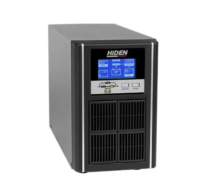 ИБП HIDEN EXPERT UDC9201H-36, внешние акб= 36В (3 АКБ), ЗУ 10A, 1 kVA/0,9 kW (PF=0,9)