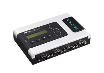 MOXA NPort 6450 4-портовый асинхронный сервер RS-232/422/485 в Ethernet с расширенным набором функций