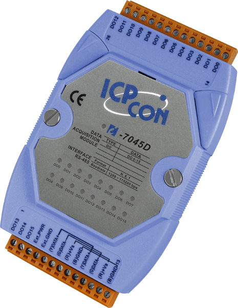 ICP-CON I-7045D модуль дискретного вывода с изоляцией и индикацией 16-канальный