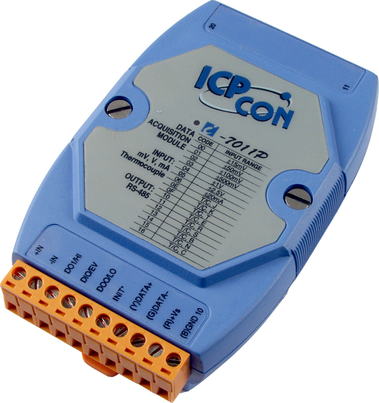 ICP-CON I-7011P 1-канальный модуль ввода с расширенным набором подключаемых термопар