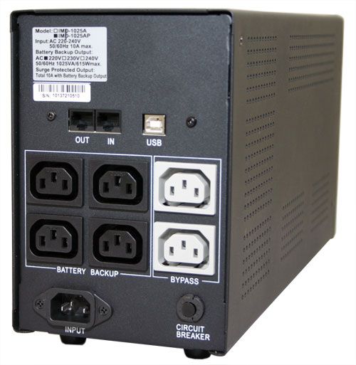 Powercom IMP-1200AP Источник бесперебойного питания (1200 ВА/720 Вт)