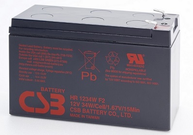 CSB HR1234W (HR 1234W F2) Аккумуляторная батарея (12В, 9Ач)