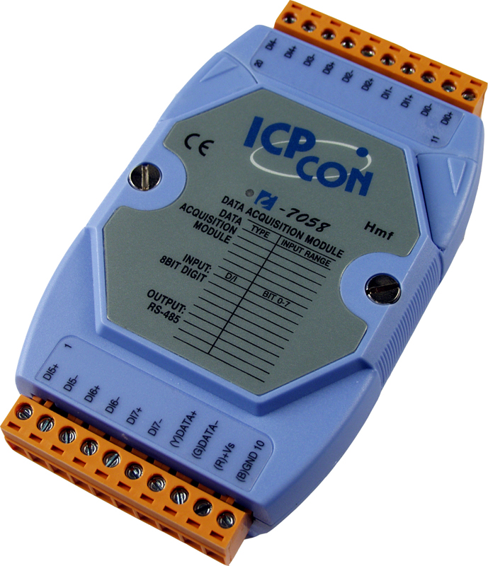 ICP-CON I-7058 8-канальный модуль дискретного ввода переменного тока с изоляцией
