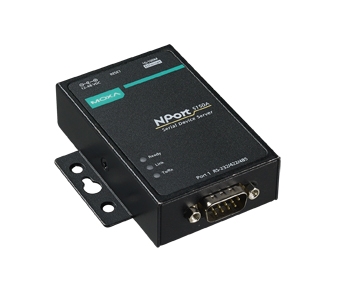 MOXA NPort 5150A 1-портовый усовершенствованный асинхронный сервер RS-232/422/485 в Ethernet