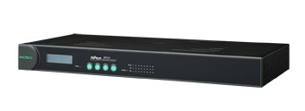 MOXA NPort 5610-8-48V 8-портовый преобразователь RS-232 в Ethernet с питанием постоянного тока