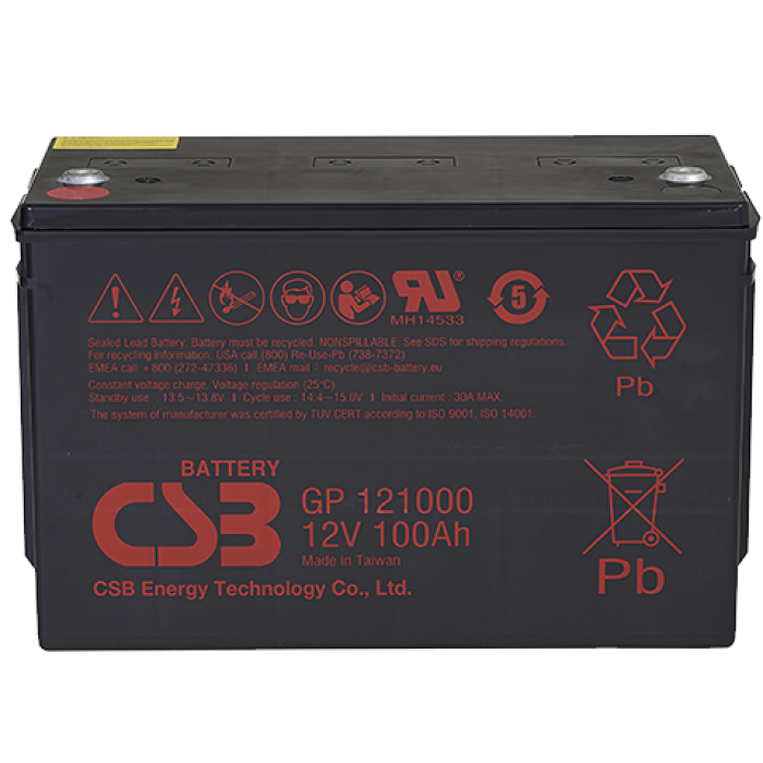 Аккумулятор CSB серии GP 12В 100 Ач (GP 121000)