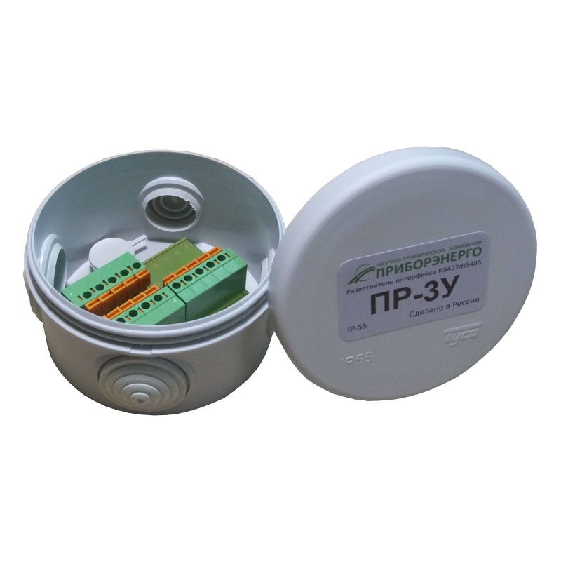 Разветвитель интерфейса RS 422/485 ПР-3У IP55 (Приборэнерго)