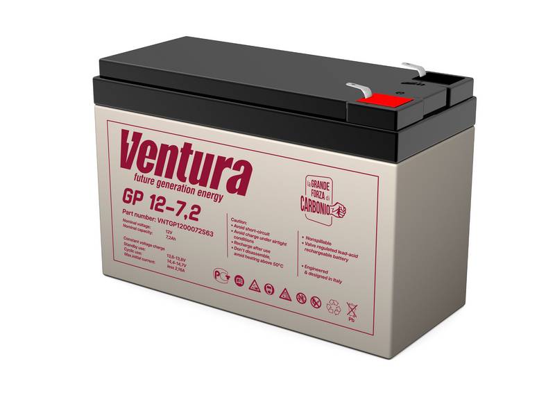 Ventura GP 12-7.2 Аккумуляторная батарея (12В, 7.2Ач)
