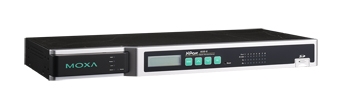 MOXA NPort 6650-8-48V 8-портовый преобразователь RS-232/422/485 в Ethernet с расширенным набором функций с питанием 48 В постоянного тока