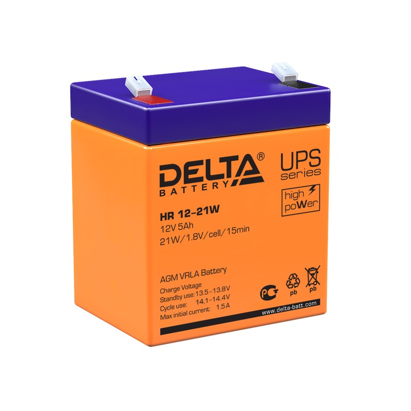 Аккумулятор Delta HR 12-21W