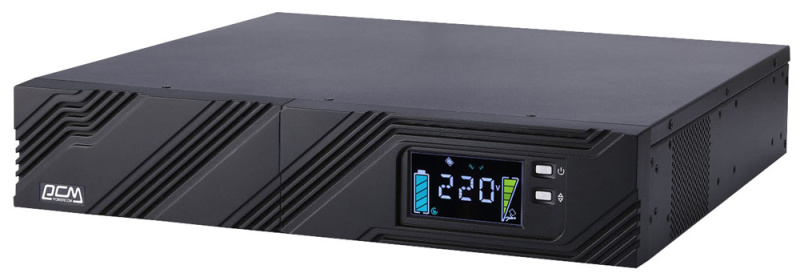 Powercom SMART KING PRO+ SPR-3000 LCD Источник бесперебойного питания (3000 ВА/2400 Вт)