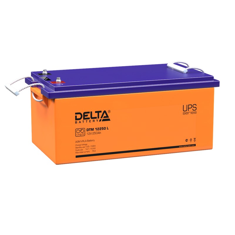 Delta DTM 12250 L Аккумуляторная батарея (12В, 250Ач)