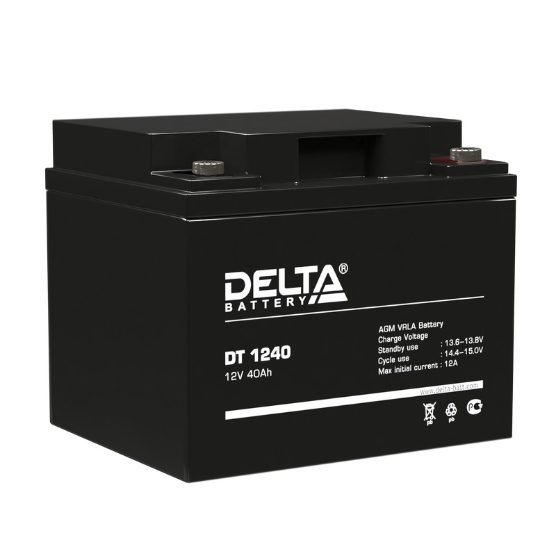 Delta DT 1240 Аккумуляторная батарея (12В, 40Ач)