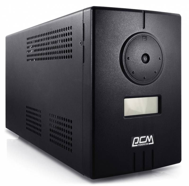 Powercom INF-800 ИБП (800ВА/480Вт) Батареи в комплект не входят
