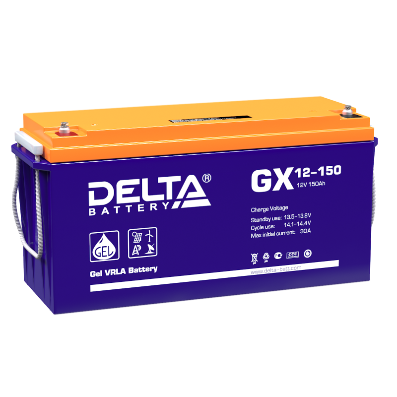 Delta GX 12-150 Аккумуляторная батарея (12В, 150Ач)