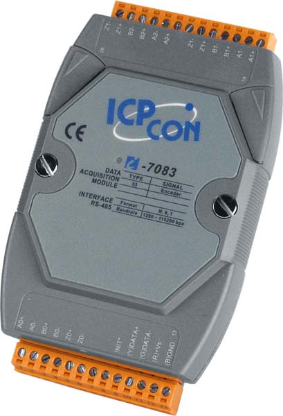 ICP-CON I-7083-G Модуль с трехосевым каналом энкодера, разрешение - 32 бита, параллельная шина
