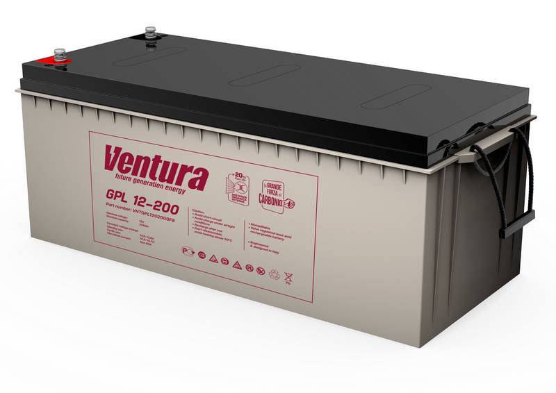 Ventura GPL 12-200 Аккумуляторная батарея (12В, 200Ач)