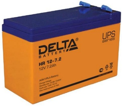 Delta HR 12-7.2 Аккумуляторная батарея (12В, 7.2 Ач)
