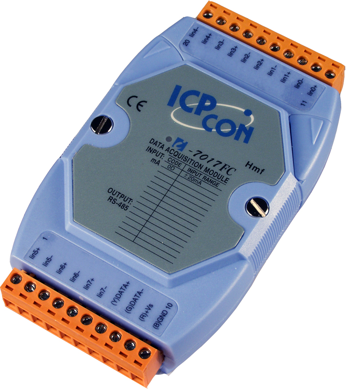 ICP-CON I-7017FC 8-канальный модуль аналогового ввода (Current input version)