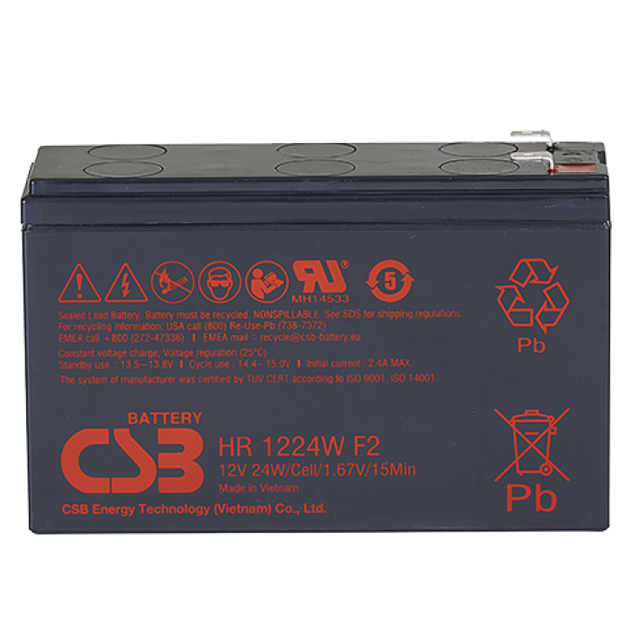 CSB HR1224W Аккумуляторная батарея (12В, 6Ач)