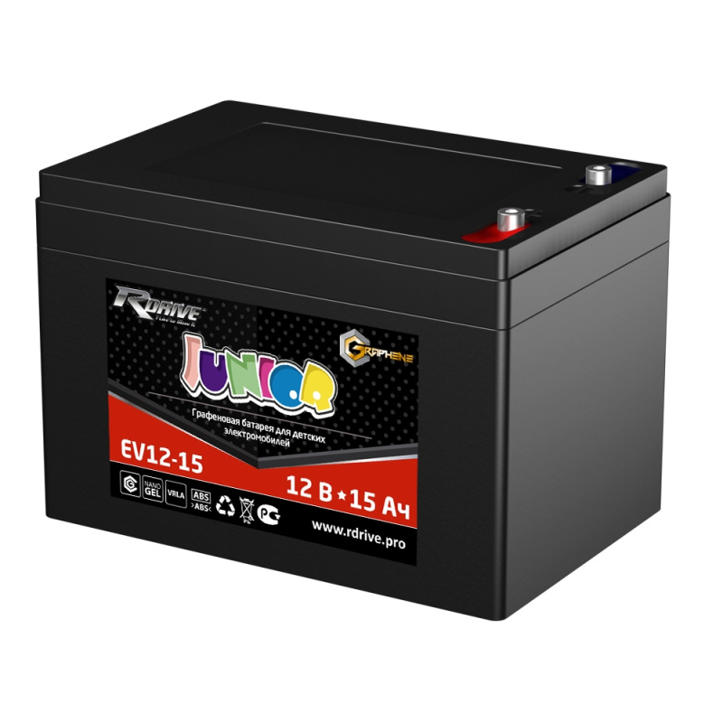 RDrive JUNIOR EV12-15 Аккумуляторная батарея (12 V, 15 Ah)