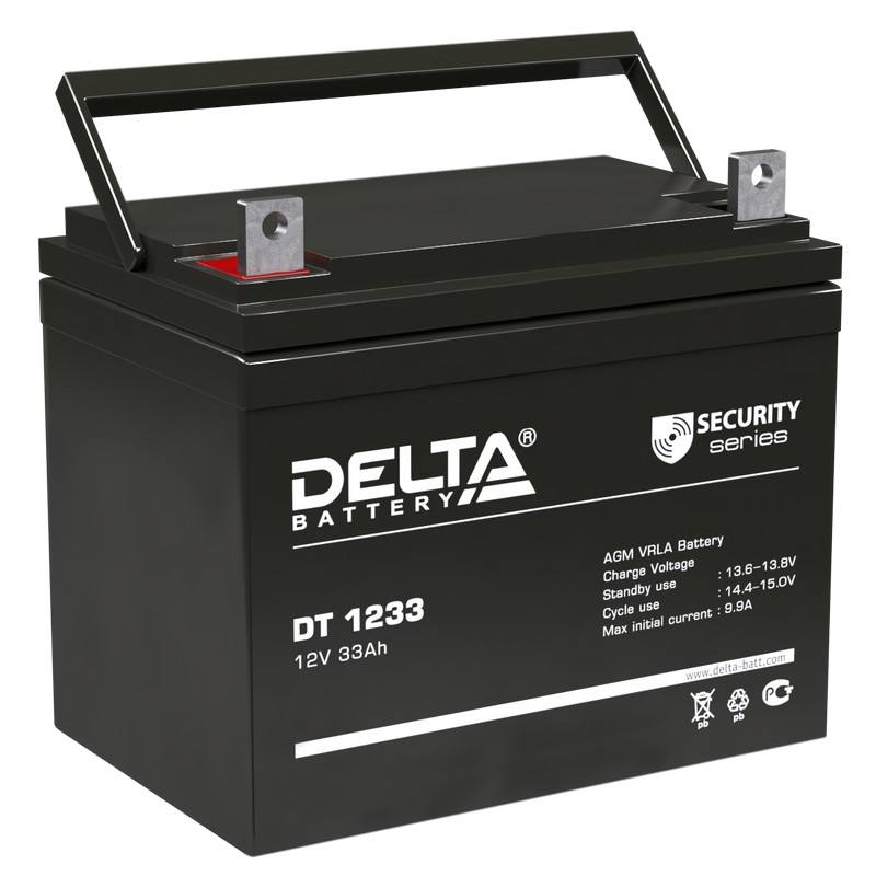 Delta DT 1233 Аккумуляторная батарея (12В, 33Ач)