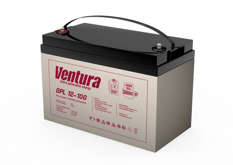Ventura GPL 12-100 Аккумуляторная батарея (12В, 100Ач)