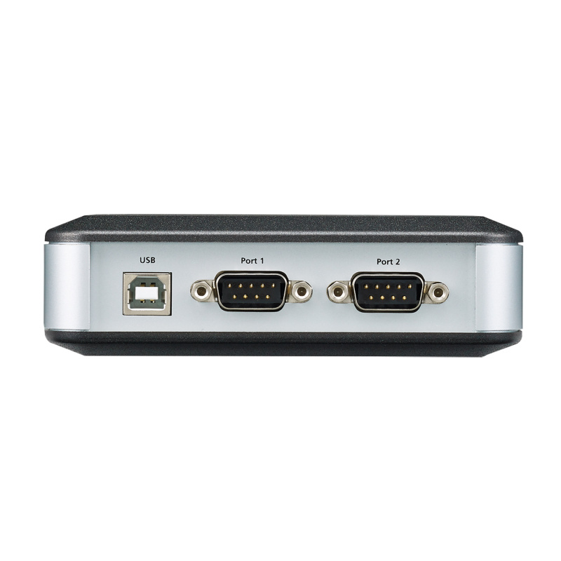 MOXA UPort 2210 2-портовый преобразователь USB в RS-232 в пластиковом корпусе