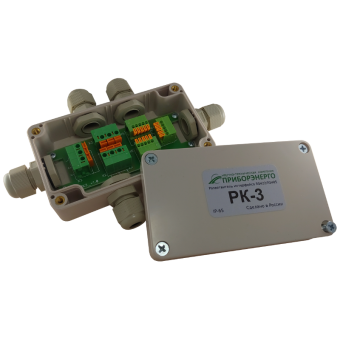 Разветвитель интерфейса и питания RS-422/485 РК-3 IP65 (Приборэнерго)