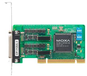 MOXA CP-112UL-I-DB9M 2-портовая плата RS-232/422/485 с разъемами на кабеле DB9